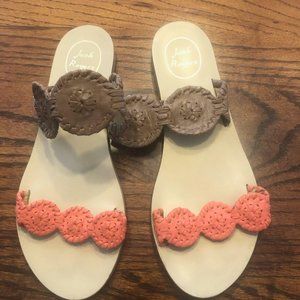 EUC Jack Rogers Lauren Sandals